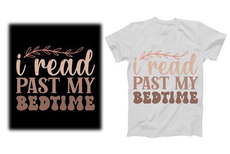 I Read Past My Bedtime Book SVG Graphic by T-SHIRTBUNDLE · Creative Fabrica