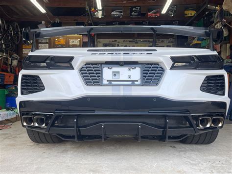 Corvette C8 Rear Diffuser Installed ft. @C8CorvetteLife - CorvetteForum - Chevrolet Corvette ...