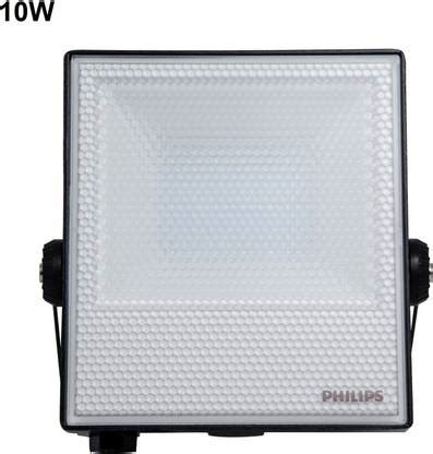 PHILIPS LED Flood Light 10W Cool White 65K Flood Light Outdoor Lamp ...