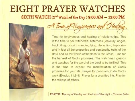 Eight Prayer Watches | PPSX