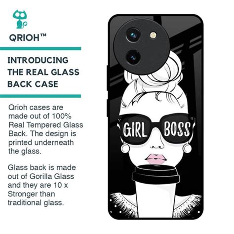 Girl Boss Vivo T3X 5G Glass Back Cover - Flat 35% Off On Vivo T3X 5G ...