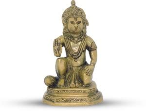 Rare Planet Antique Look Mahavir Hanuman God Bajrangbali Idol ...