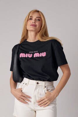 MIU MIU || Street Style Short Sleeves Plain Cotton Long Sleeve T-shirt ...