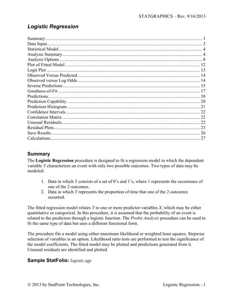 Image result for Logistic Regression Analysis Examples