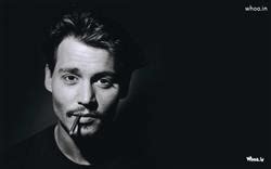 Johnny Depp Smoking HD Wallpaper