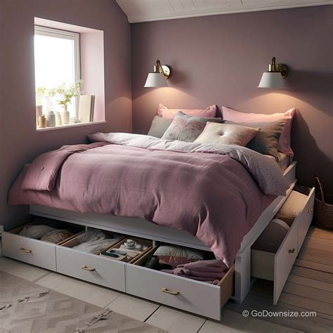 Dusty Rose Bedrooms: 16 Ideas for Small Spaces | GoDownsize