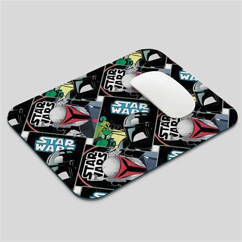 Stylish Star Wars EmblemsAbstract Fluid Art Mouse Pad - Premium Desk ...