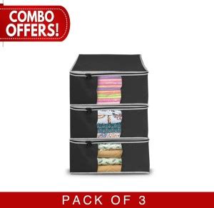 Innotek Organizer Saree Cover / Cloth Storage & Organizer with ...
