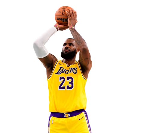 Lebron James Render PNG Lakers Transparent NBA Free