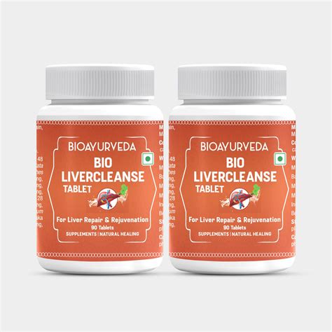 Liver Detox Tablets for Liver Detoxification and Rejuvenation | BIOAYURVEDA