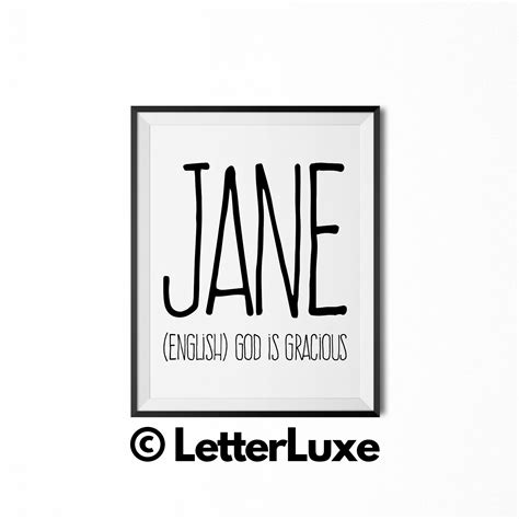Jane Name