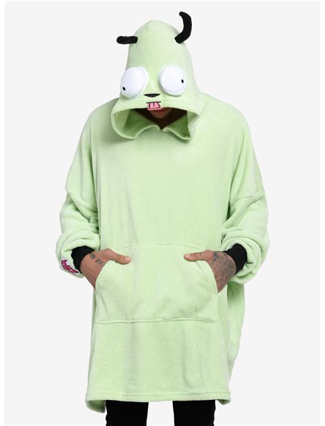 Invader Zim GIR Oversized Hoodie | Hot Topic