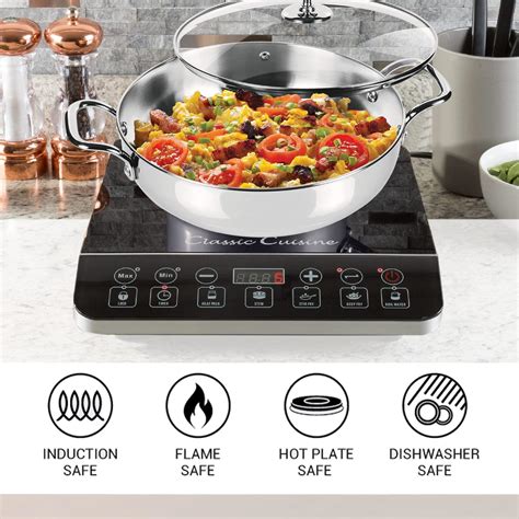 Buy Stainless Steel Kadhai With Glass Lid - Milton ProCook