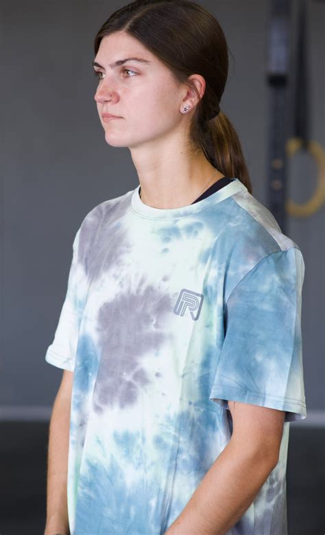 Women's Tie Dye Box Tee - PR Apparel