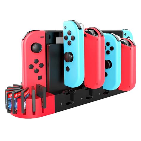 ZORBES® 2 In 1 Switch Controller Charging Dock Extension For Switch ...