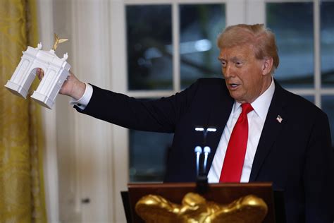 President Trump envisions D.C. arch to mark 250th anniversary of U.S. - OPB