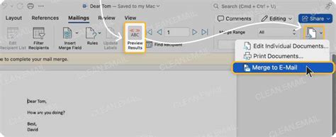Image result for VBA Mail Merge Emails Using Outlook