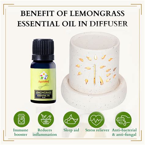 Electric Diffuser in Cream & Black Dots with Lemongrass Oil – Sugandhim