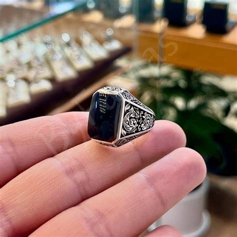 Buy Yemeni Aqeeq Ring Online In India - Etsy India