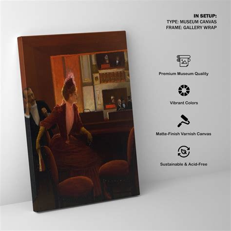 La Loge Painting & Wall Art Print by Jean Georges - Dessine Art