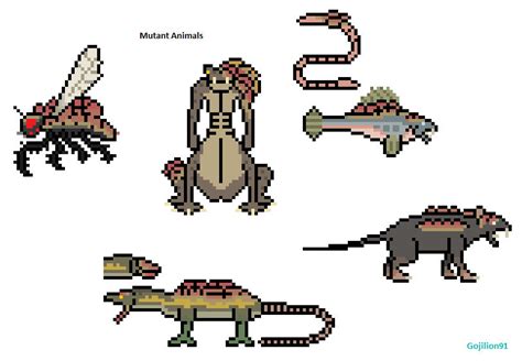 Mutant Animals by Gojilion91 on DeviantArt