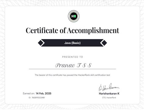 Image result for HackerRank Java Cerficate Solutions