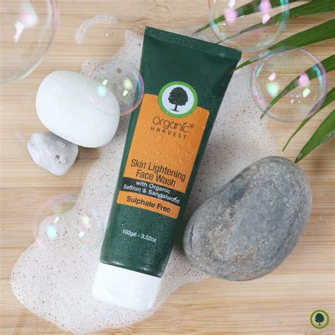 Organic Harvest Skin Lightening Face Wash, 100ml — BasicBrowns