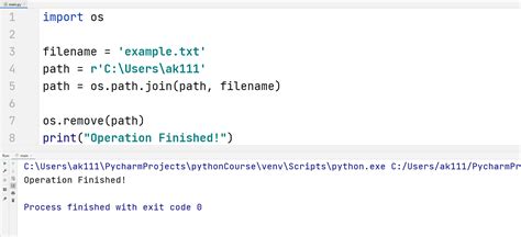 Python's OS Module 的图像结果