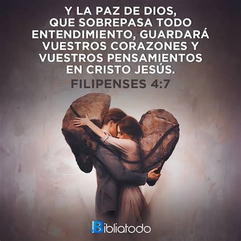 Filipenses 4:7 TCB - Y la paz de Dios que sobrepasa todo entendimiento ...