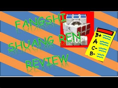 Fangshi Shuang Ren Review! - YouTube