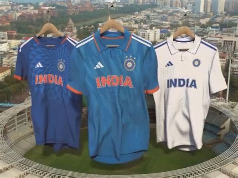 Indian Cricket Team new kit sponsor adidas |first look