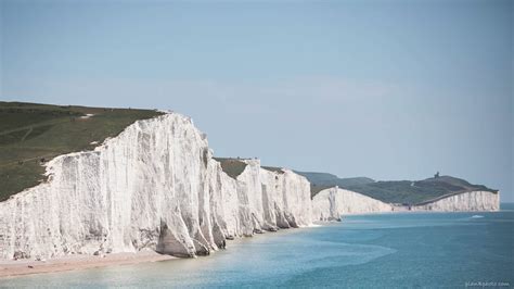 Seven Sisters Chalk Cliffs - natural wonder of UK in photos