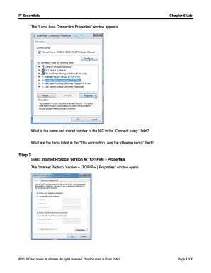 Lab Configure A Nic To Use Dhcp In Windows - Fill Online, Printable ...