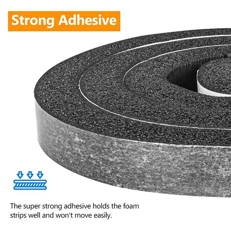 Buy Adhesive Foam Tape-2 Rolls, Total 13 Feet Long 1 Inch Wide X 1 Inch ...