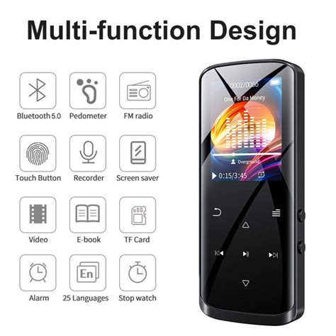 RUIZU D50 16GB Portable Mp3 Player | Concept Kart