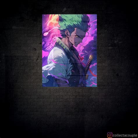 One Piece: Zoro Pose Acrylic Poster – CollectACouple