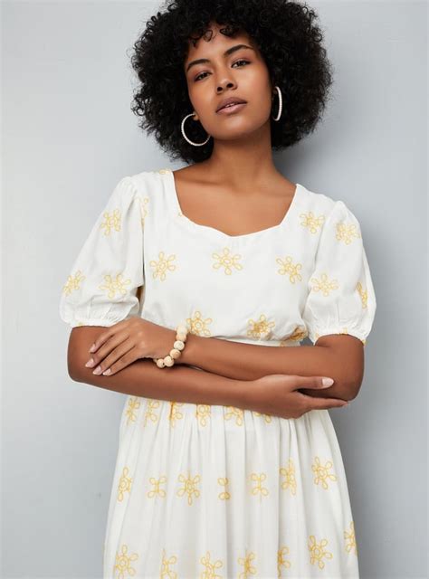 Buy Women Embroidered Fit & Flare Dress Online at just Rs. 1299.0 ...