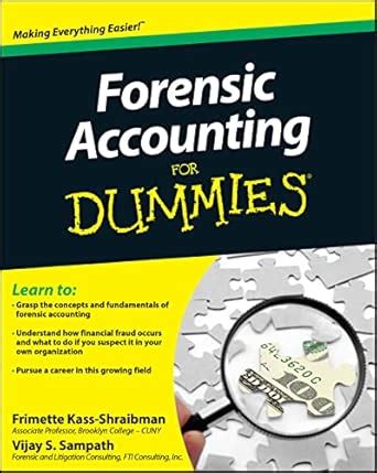Buy Forensic Accounting For Dummies Book Online at Low Prices in India ...