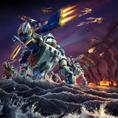 MDDK ZOIDS CUSTOM CHROME MARINE KONG | Anime wallpaper, Marine, Anime