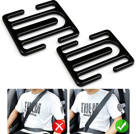Metal Seat Belt Clips Seatbelt Adjuster, 2 Pcs Car Seat Belt Clips Seatbelts,Car Seat Belt ...
