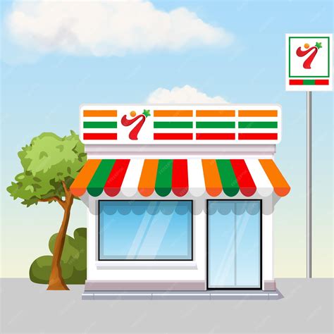 Convenience store | Premium Vector