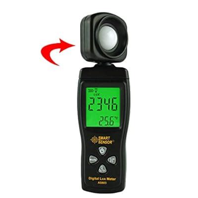 SMART SENSOR Lux Light Meter for Photography Grow Plants Led India | Ubuy
