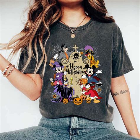 Disney Mickey And Friends Halloween Shirt, Disney Halloween - Inspire ...
