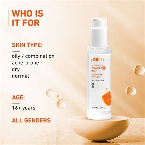 Vitamin C Face Toner with Mandarin & Kakadu Plum | Boosts Glow | Fades ...
