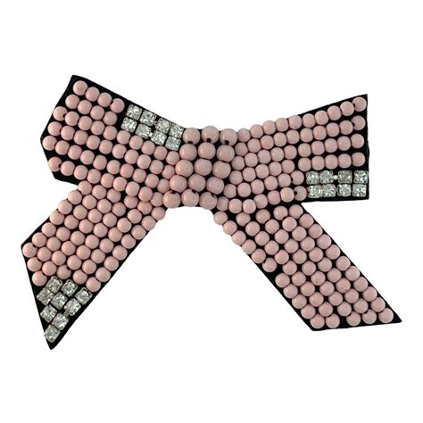 Beaded Bow Sew Patch – Ani Accessories