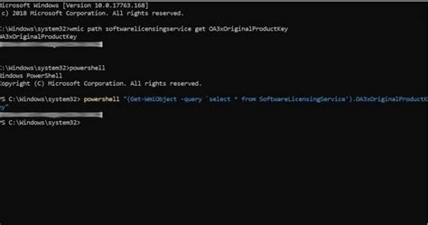 Windows 10 Product Key PowerShell Command 的图像结果