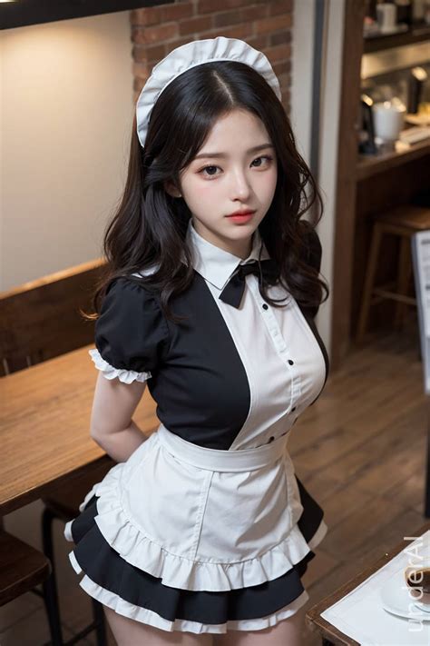 Maid’s Secret Service – Kawaii Japanese Maid Gets Double-Creamed by Master and His Big White Friend