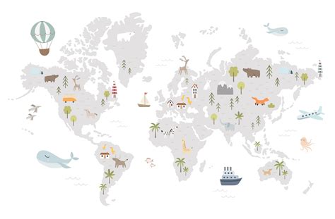 Image result for Simple Map for Kids