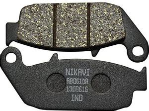nikavi Rear Brake Disc Pad for Honda Dazzler,CB Shine,Unicorn 160 ...