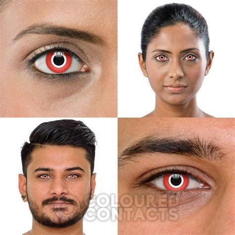 Image result for Red Color Contact Lenses